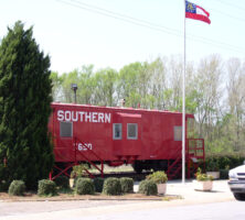 Caboose in Millen