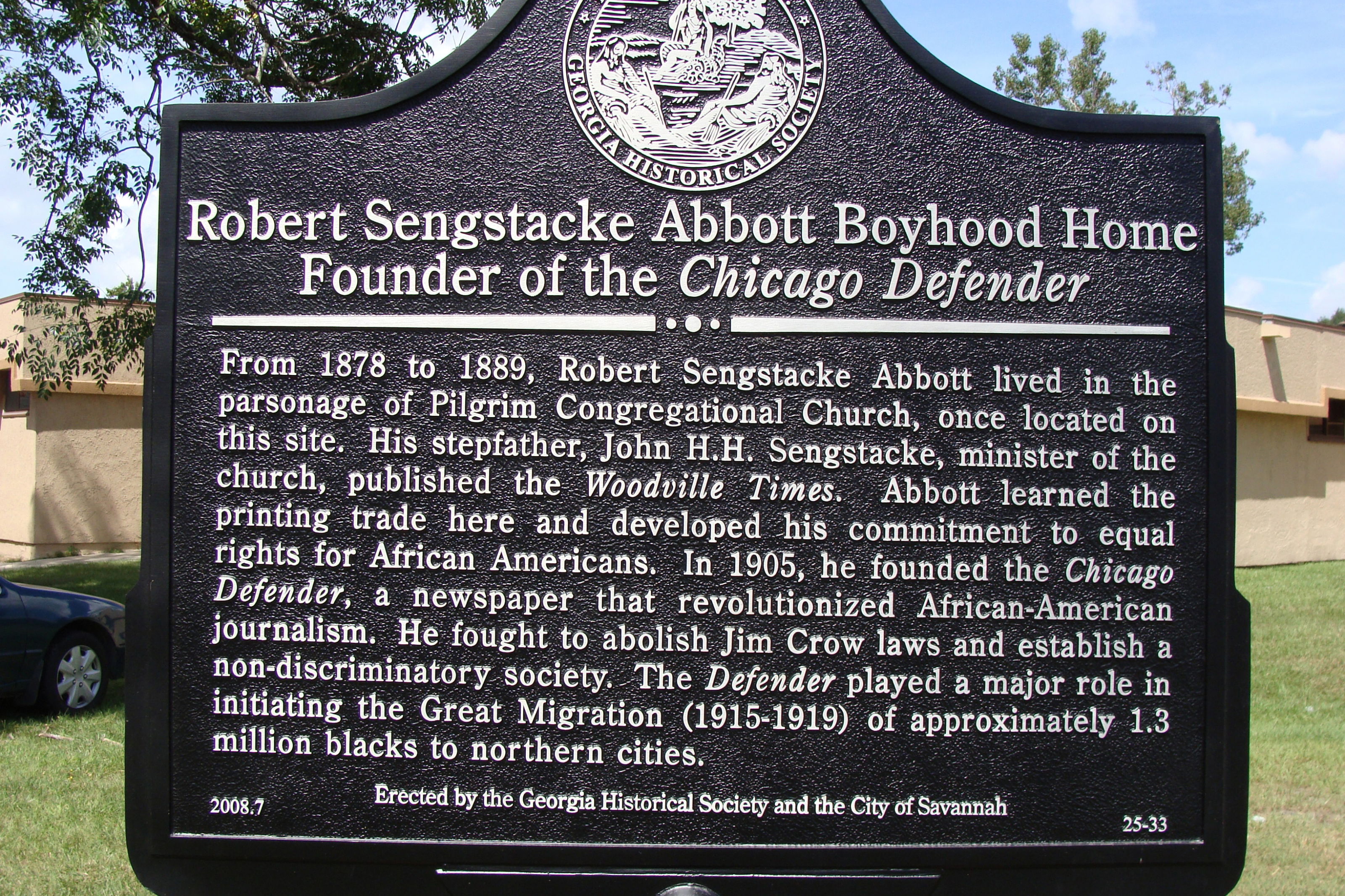 Abbott Historical Marker