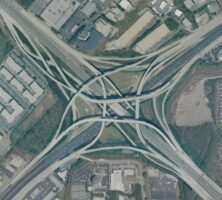 Spaghetti Junction in Atlanta