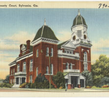 Sylvania Courthouse, ca. 1900