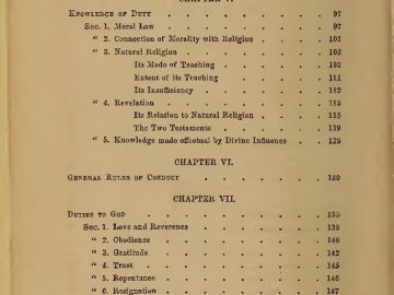 The Elements of Moral Science