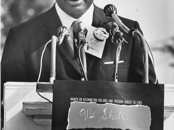 Ossie Davis at the 1963 Civil Rights March