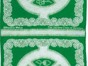 Frankie Welch Garden Club of Georgia scarf, 1978, polyester